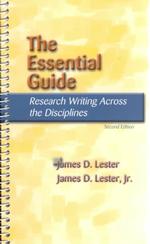 The Essential Guide : Research Writing Across the Disciplines （2 SPI）