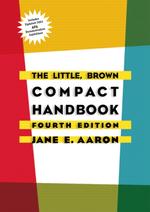 The Little Brown Compact Handbook （PAP/CDR）