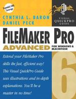 Filemaker Pro 6 Advanced for Windows and Macintosh (Visual Quickpro Guide)