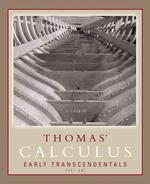 Thomas Calculus Early Transcendentals : Single Variable, Chapters