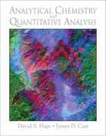 Analytical Chemistry and Quantitative Analysis （1ST）