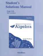 Elementary and Intermediate Algebra （3 STU SOL）