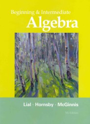 Beginning and Intermediate Algebra (3-Volume Set) （5 PCK HAR/）