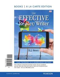 The Effective Reader/Writer : Books a La Carte Edition （LSLF）