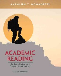 Academic Reading + New Myreadinglab with Etext Access Card : College Major and Career Applications （8 PAP/PSC）