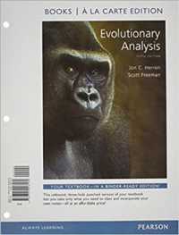 Evolutionary Analysis (Books a la Carte) （5TH Looseleaf）