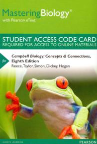 Campbell Biology MasteringBiology with Pearson Etext Standalone Access Code : Concepts & Connections （8 PSC）
