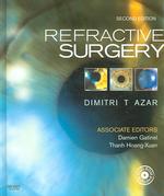 屈折矯正手術（第２版）<br>Refractive Surgery （2 HAR/DVD）