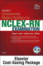 Mosby's Comprehensive Review of Nursing for the NCLEX-RN Examination Pageburst E-book on Vitalsource + Evolve Access Retail Access Cards （20 PSC）