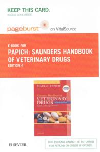 Saunders Handbook of Veterinary Drugs Pageburst E-book on Vitalsource Retail Access Card : Small and Large Animal （4 PSC）