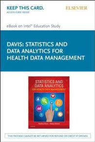Statistics & Data Analytics for Health Data Management- Pageburst E-book on Kno （PSC）