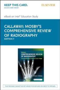 Mosby's Comprehensive Review of Radiography - Elsevier E-Book on Intel Education StudyCard : The Complete Study Guide and Career Planner （7 PSC）