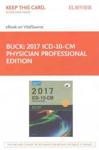 ICD-10-CM 2017 Physician Professional Access Code : Ebook on Vitalsource （1 PSC PRO）