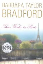 Three Weeks in Paris (Random House Large Print) （LRG）