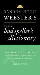 Random House Webster's Pocket Bad Speller's Dictionary （2 POC）
