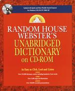 Random House Webster's Unabridged Dictionary （CDR）