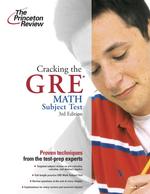 The Princeton Review Cracking the Gre Math Subject Test (Cracking the Gre Math Subject Test) （3TH）