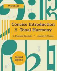 Concise Introduction to Tonal Harmony Workbook （2ND）