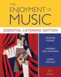 The Enjoyment of Music : Essential Listening （3 PAP/PSC）