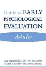 成人の初期心理的評価ガイド<br>Guide to Early Psychological Evaluation : Adults （SPI）