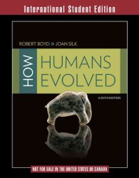 『ヒトはどのように進化してきたか』（原書）第６版<br>How Humans Evolved (ISE) （6TH）