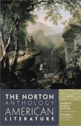 ノートン・アメリカ文学アンソロジー　精選版（第８版）　第１巻：原初から1865年まで<br>The Norton Anthology of American Literature : Beginnings to 1865 〈1〉 （8 PAP/PSC）
