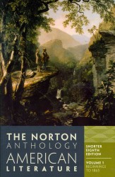 ノートン・アメリカ文学アンソロジー　精選版（第８版・２巻本パッケージ）<br>The Norton Anthology of American Literature (2-Volume Set) （8 Brief）