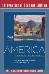 America : A Narrative History (ISE)