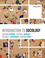 Ａ．ギデンズ（他）著／社会学入門（第７版）<br>Introduction to Sociology （7 PAP/PSC）