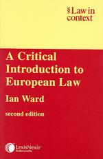 A Critical Introduction to European Law （2nd ed.）