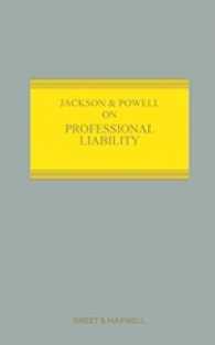 Jackson & Powell on Professional Liability