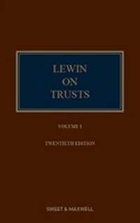 Lewin on Trusts （20TH）