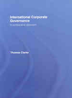 国際コーポレート・ガバナンス：比較考察<br>International Corporate Governance : A Comparative Perspective