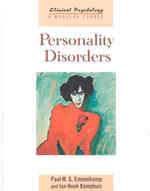 人格障害<br>Personality Disorders (Clinical Psychology: a Modular Course) （1ST）