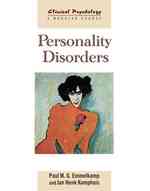 人格障害<br>Personality Disorders (Clinical Psychology: a Modular Course) （1ST）