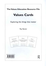 The Values Education Resource File Values Cards : Exploring the Things That Matter （CRDS）