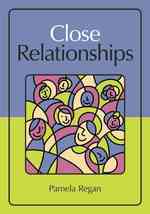 親密関係<br>Close Relationships