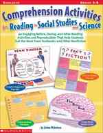 Comprehension Activities for Reading in Social Studies and Science Grades 4-8 : Grades 4-8