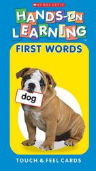 First Words : Touch & Feel Cards (Scholastic Hands on Learning) （GMC CRDS）