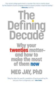 メグ・ジェイ『人生は２０代で決まる仕事・恋愛・将来設計』（原書）<br>The Defining Decade : Why Your Twenties Matter and How to Make the Most of Them Now （Reprint）