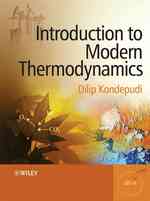 現代熱力学入門<br>Introduction to Modern Thermodynamics