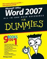 Word 2007 All-in-one Desk Reference for Dummies (For Dummies (Computer/tech))