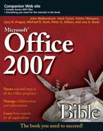 Office 2007 Bible : With Website Access