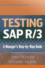 SAP R/3検定<br>Testing SAP R/3 : A Manager's Step-by-Step Guide