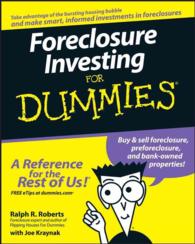 Foreclosure Investing for Dummies (For Dummies (Business & Personal Finance))