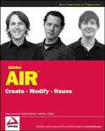 Adobe AIR Create-Modify-Reuse