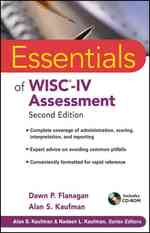 WISC-IVアセスメントの基礎（第２版）<br>Essentials of WISC-IV Assessment (Essentials of Psychological Assessment) （2 PAP/CDR）