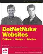 DotNetNuke Websites : Problem-design-solution （PAP/ONL）