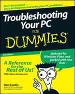 Troubleshooting Your PC for Dummies (For Dummies (Computer/tech)) （3RD）
