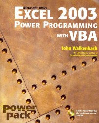 Excel 2003 Power Programming + Vba